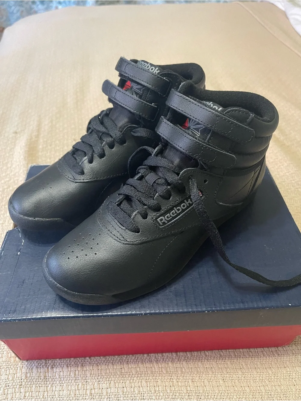 Reebok Black High-Top Women's Sneakers